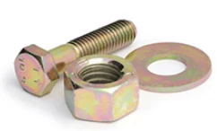 Zinc Plated Bolt, Nut and Washer