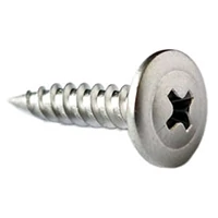 ForgeFix FORFPS126Z Self-Tapping Screw Pozi Compatible Pan Head ZP 1/2in x 6 For 